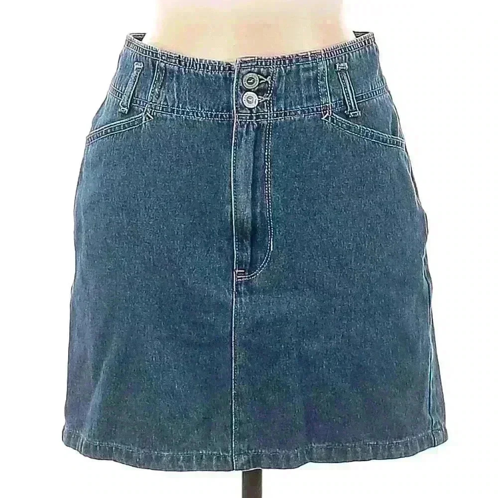 Hollister NWT Denim Jean Skirt Size 7